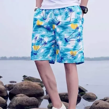 Printed Board Swim Shorts - Image 2