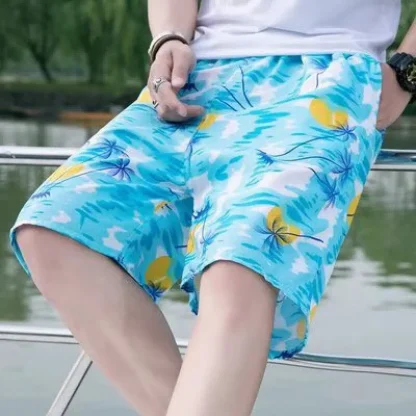 Printed Board Swim Shorts - Image 3