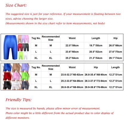 Glossy Seamless Swim Shorts - Image 5